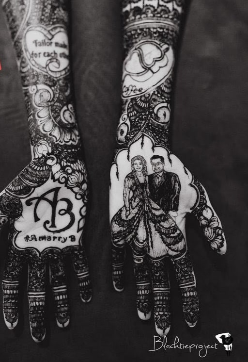 Bridal latest mehndi design